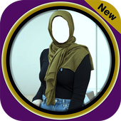 Hijab Zeans Fashion Photo Suit Editor icon