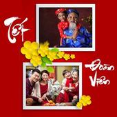 New Year Collage Frame Photo icon