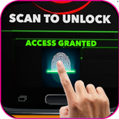 Finger Print Lock  Simulator icon