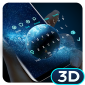 Lively Parallax Earth Keyboard icon