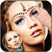 Indian Bindi Photo Maker on 9Apps