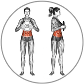 Ultimate Abs Workout for Women and Men icon