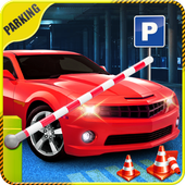 City car parking spot icon