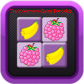 Fruit Memory Game For Kids icon