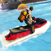 Jetski Extreme Racing Sim 2018 icon