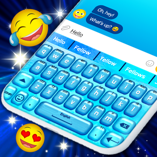 Water Drops Keyboard 🌧️ Rain Keyboards Themes icon