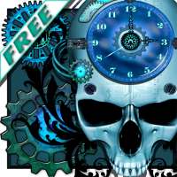 Steampunk Clock Free Wallpaper