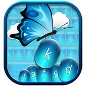 Blue Butterfly Keyboard App on 9Apps