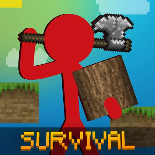 Stickman vs Multicraft: Noob Survival