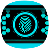 Lock Screen With Fingur Print Support Guide icon