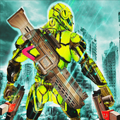 Real War Of Robots Shooting Game: Robot Fight 2018 icon