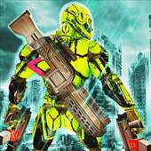 Real War Of Robots Shooting Game: Robot Fight 2018