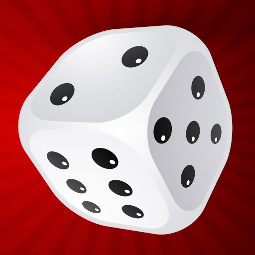 3D dice icon