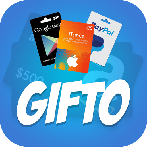 Gifto - Get Free Diamonds, UC, Gift Cards &amp; Cash icon