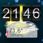 14 days Weather Flip Clock °F icon