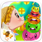 Funny Jelly Sweet 3 Match Game icon