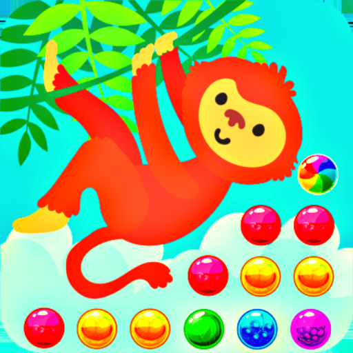 Monkey Bubble Shooter -Offline bubble shooter game icon