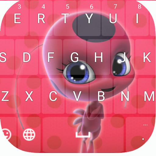 Ladybug Keyboard Theme Wallpaper HD icon