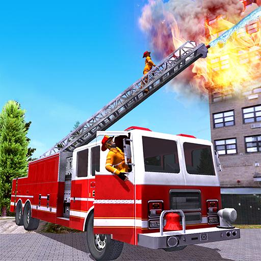 Fire Truck Driving Game 2019 icon