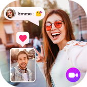 Random Video Call:Meet Daily New people Live Chat icon