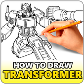 How To Draw Transformer icon