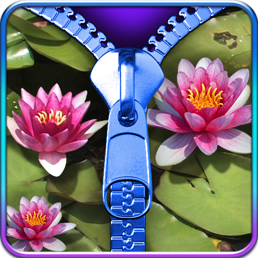 ikon Bunga mengunci layar.