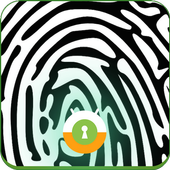 Fingerprint Wall &amp; Lock icon