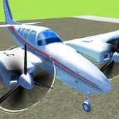 Airport Take-Off Flight Sim 3D icon