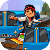 Super U-Bahn Spaß Rush 3D. Eisenbahn-Runner icon