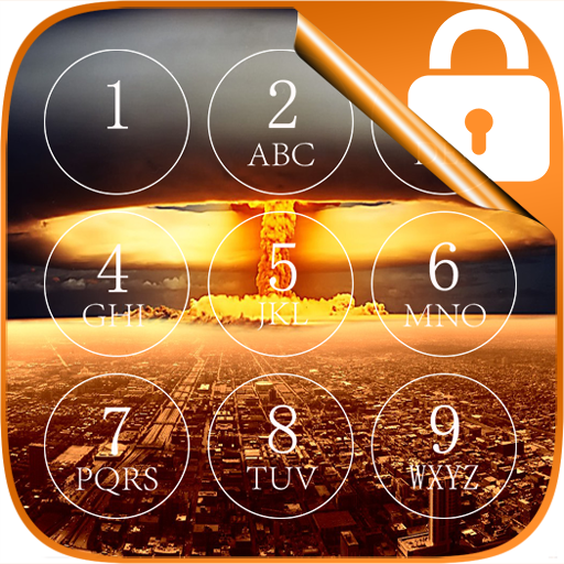 Nuclear Bomb Lock Screen icon