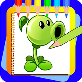 Coloring Plants vs Zombies - Zombie Vegetable icon