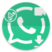 WhatsApp status saver app icon