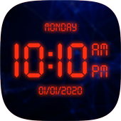 Clock LED icon
