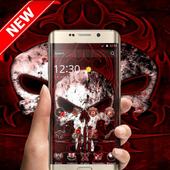 Red Blood Skull Launcher/Thema icon