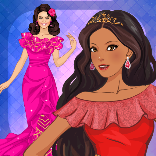Latin Princess royal dress up icon