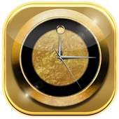 Luxury Clock Gold