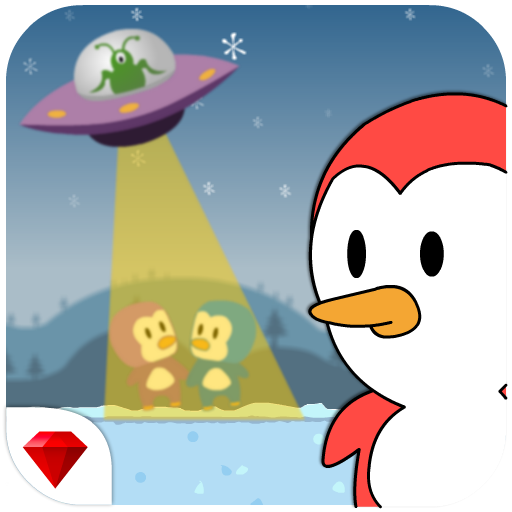Pino Penguin Jump - Top down Arcade Game icon