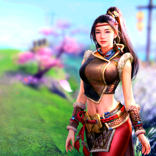 Kungfu NinjaGirl: Archery Saga icon