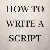How To Write A Script icon