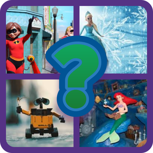 cartoon puzzle game icon