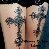 cross tatoo icon