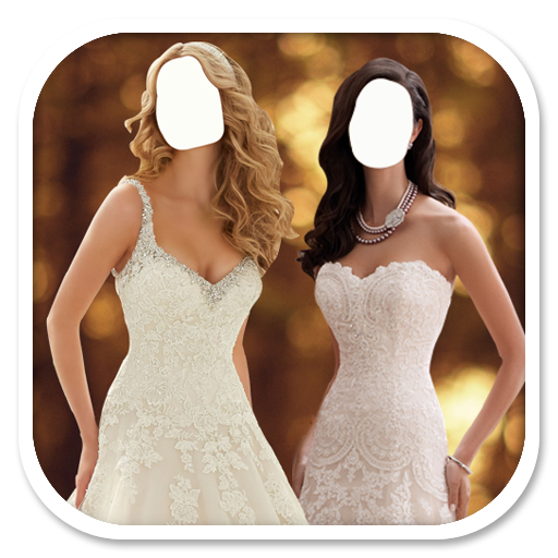 Wedding Dresses Photo Montage icon
