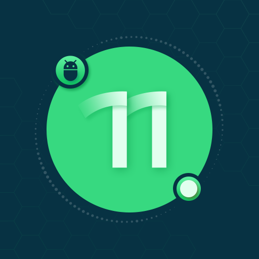 R11 launcher  -Cool R Launcher for android 11 icon