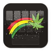 GO Keyboard Reggae Weed Theme icon