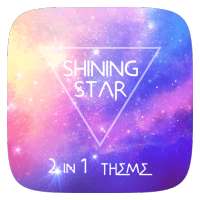 Shining Star 2 In 1 Theme on 9Apps