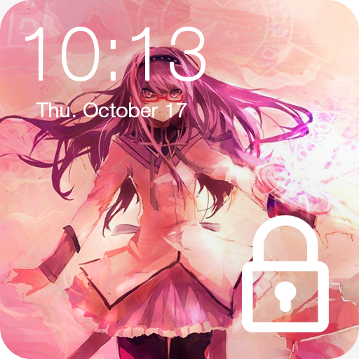 Anime Loving Couple Love Valentine Lock Password icon