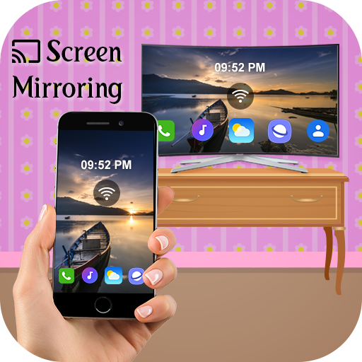 Screen Mirroring with TV - Screen Casting icon