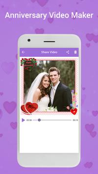 Anniversary video Maker with Music screenshot 4