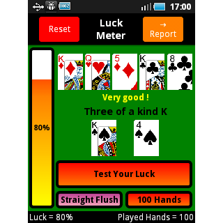 Poker Luck Meter screenshot 4