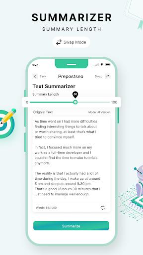 Text Summarizer screenshot 2